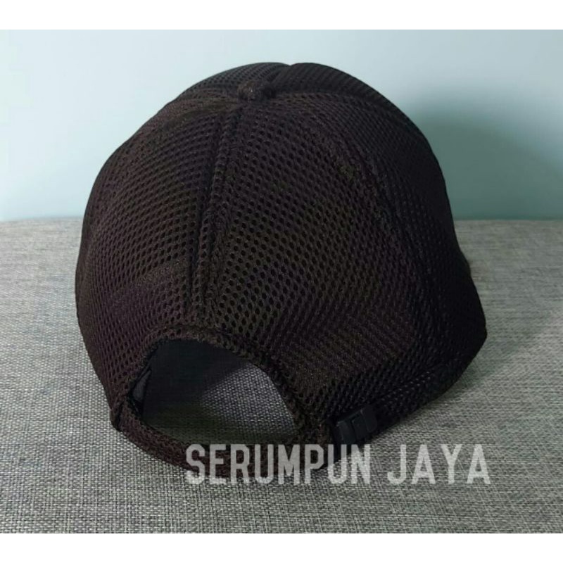 TOPI SECURITY COKLAT - TOPI SECURITY - TOPI SECURITY COKLAT DOUBLE MESH