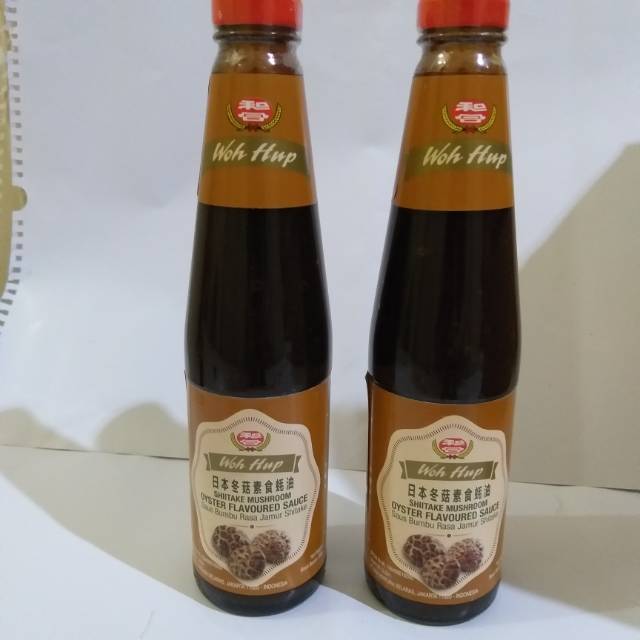 

Woh hup saus Tiram Vegetarian/ shitake mushroom oyster sauce 500 ML