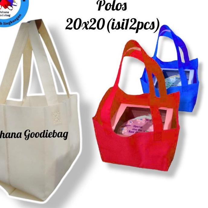 

TAS SPUNBOND LIPAT SAMPING BOK HAJATAN KOTAK NASI 20X20