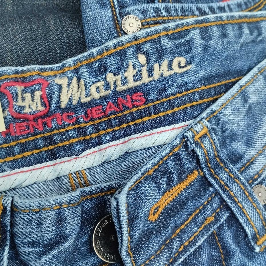 zu✵Diskon≛➞ Celana Jeans Lois Martine Pria Original Asli 100% Panjang Jumbo Premium Size 28-38 Denim Selvegde Standar Slimfit Model - Louis Asli Cowok Kekinian 79 ✵