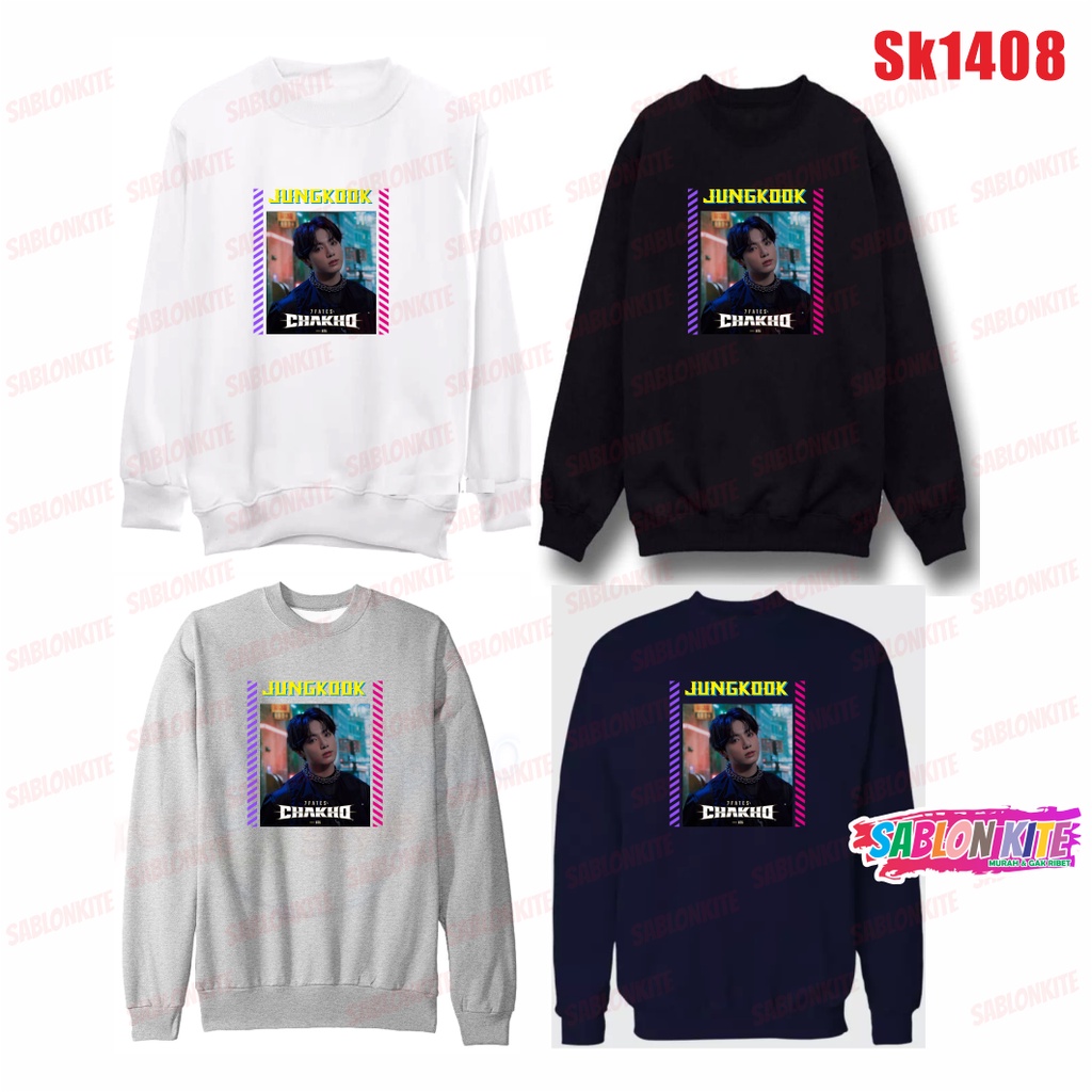 MURAH!!! SWEATER KPOP MEMBER CHAKHO SK1408 JK SG V JIN JM RM JH 4 WARNA