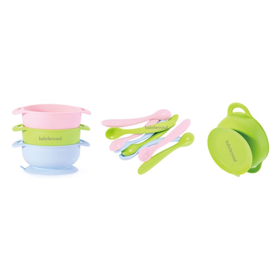 BABY BEYOND SILICONE SUCTION BOWL 350ML / BB1043