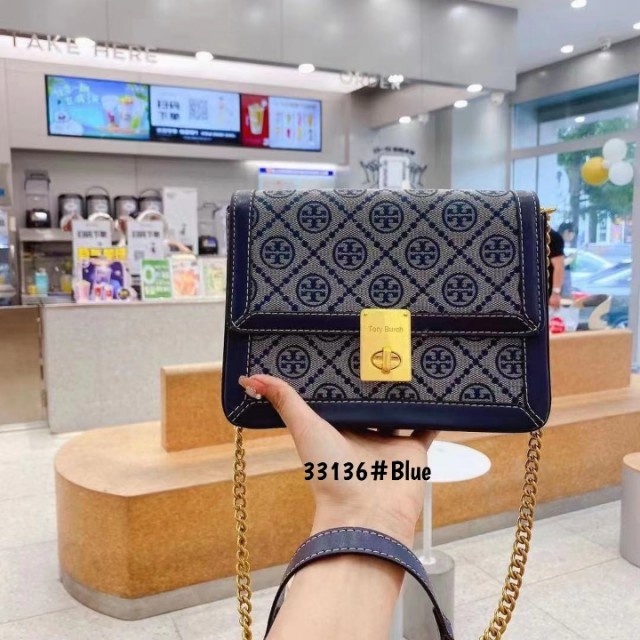 Tas Tory Burch Canvas Cross Body 33136 KV Semi Premium