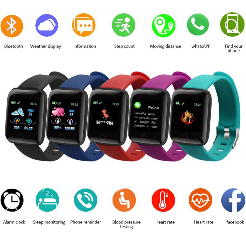 Smartwatch Sport Tracker Bluetooth Heart Rate / Smart Watch / Sport Watch / Jam Kesehatan / Jam Pria