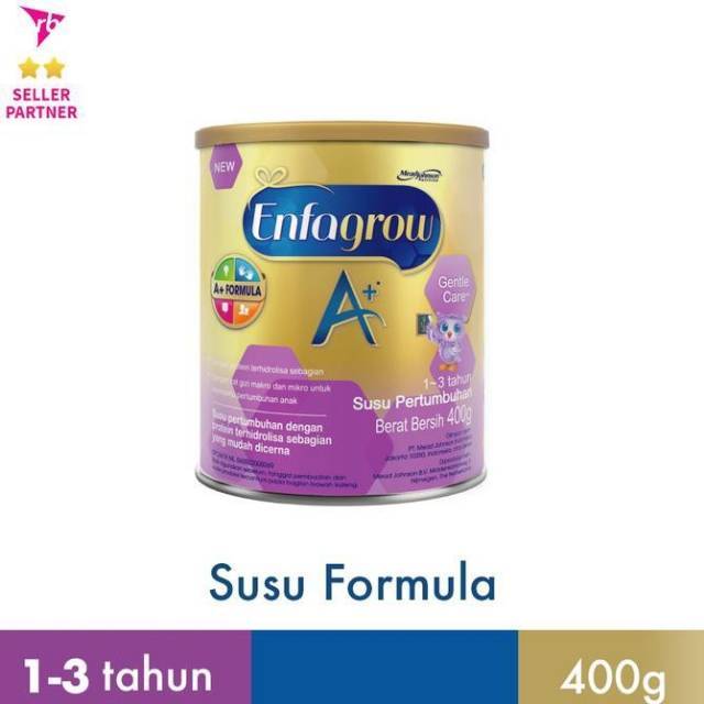 [GRATIS MASKER SENSI] BELI Enfagrow A Plus Gentle Care 400Gr