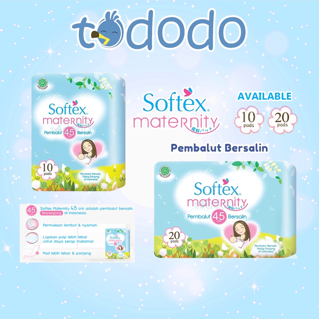 Softex Maternity Pembalut 10 Pads/45 cm - Pembalut Melahirkan