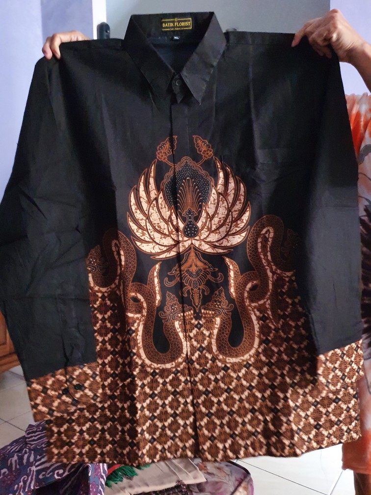 Mega Nanda Kemeja Batik Pria Full Furing Bahan Katun Halus Primisima