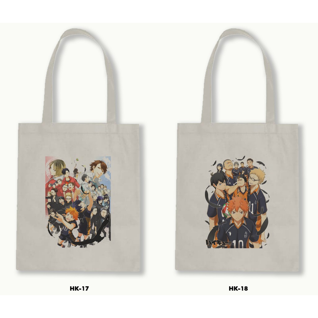 TOTE BAG BLACU - HAIKYUU (ANIME) .02