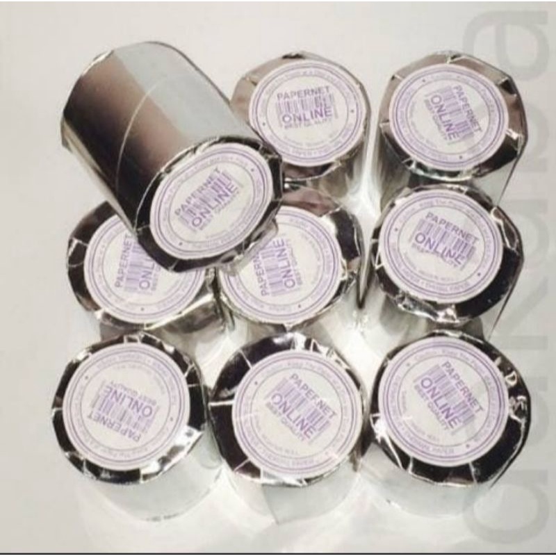 

kertas thermal 80x50mm hasil cetak bagus. kertas cetak struk