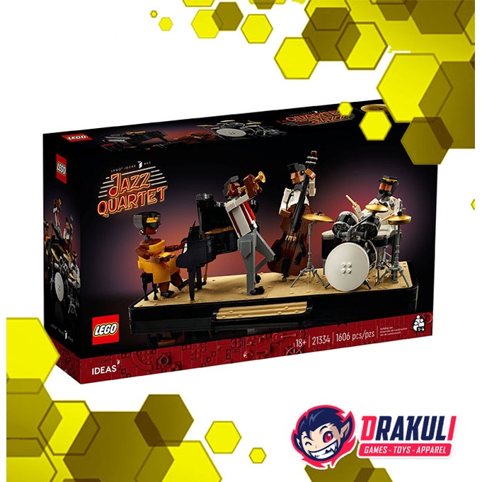 (DAMAGED BOX) Toys LEGO Ideas Jazz Quartet 21334