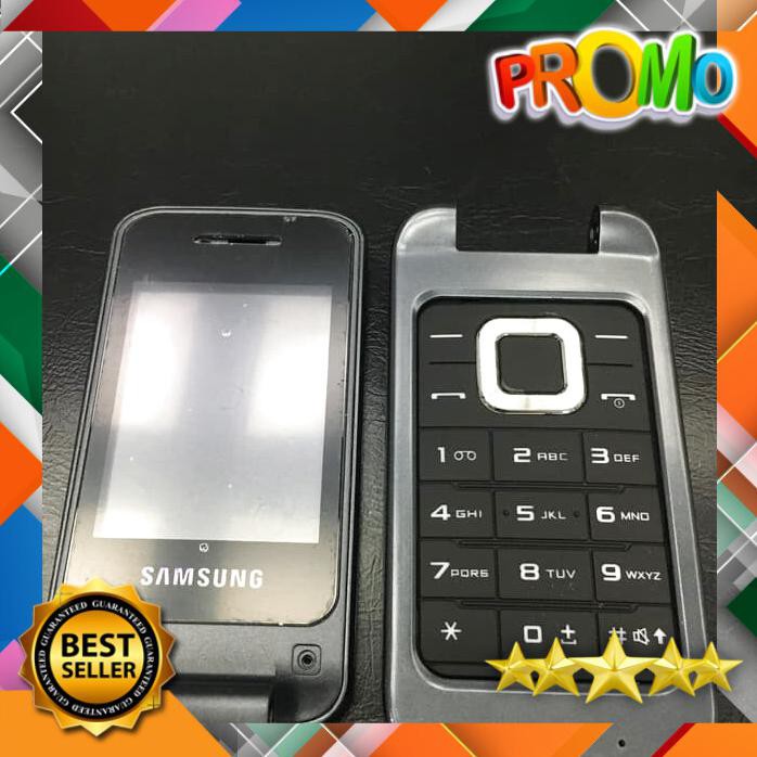 CASING SAMSUNG FLIP C3520 FULLSET ORIGINAL CINA