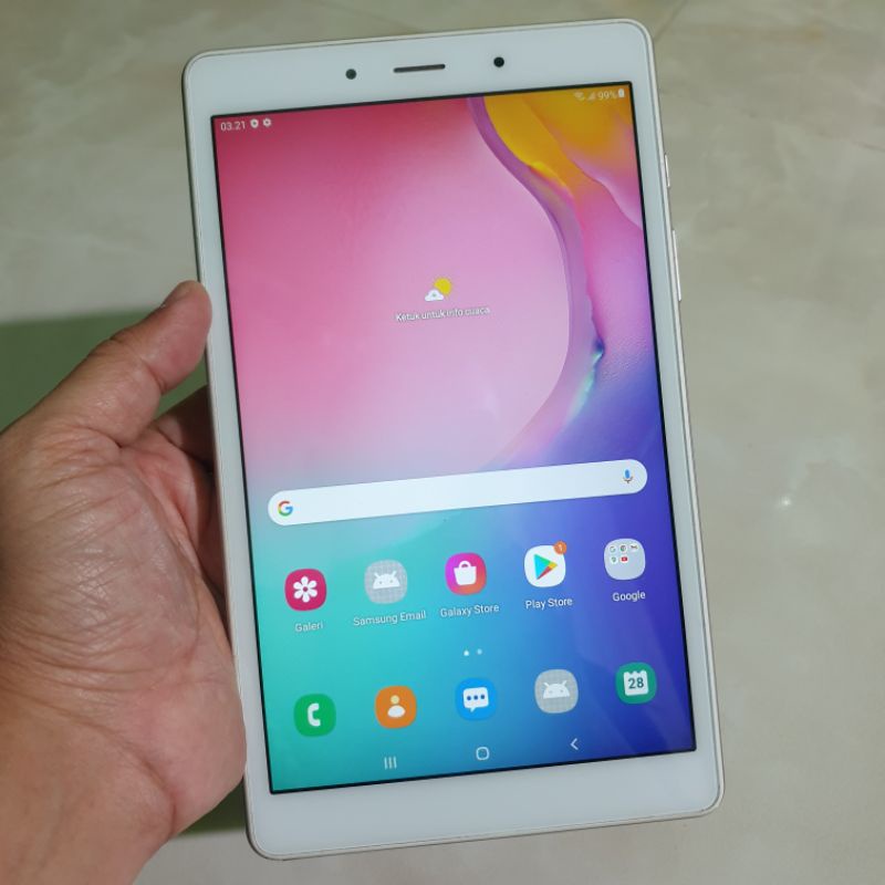 Samsung Tab A 8inch 2019 2/32 Ram 2gb Rom 32gb T295 second siap pakai