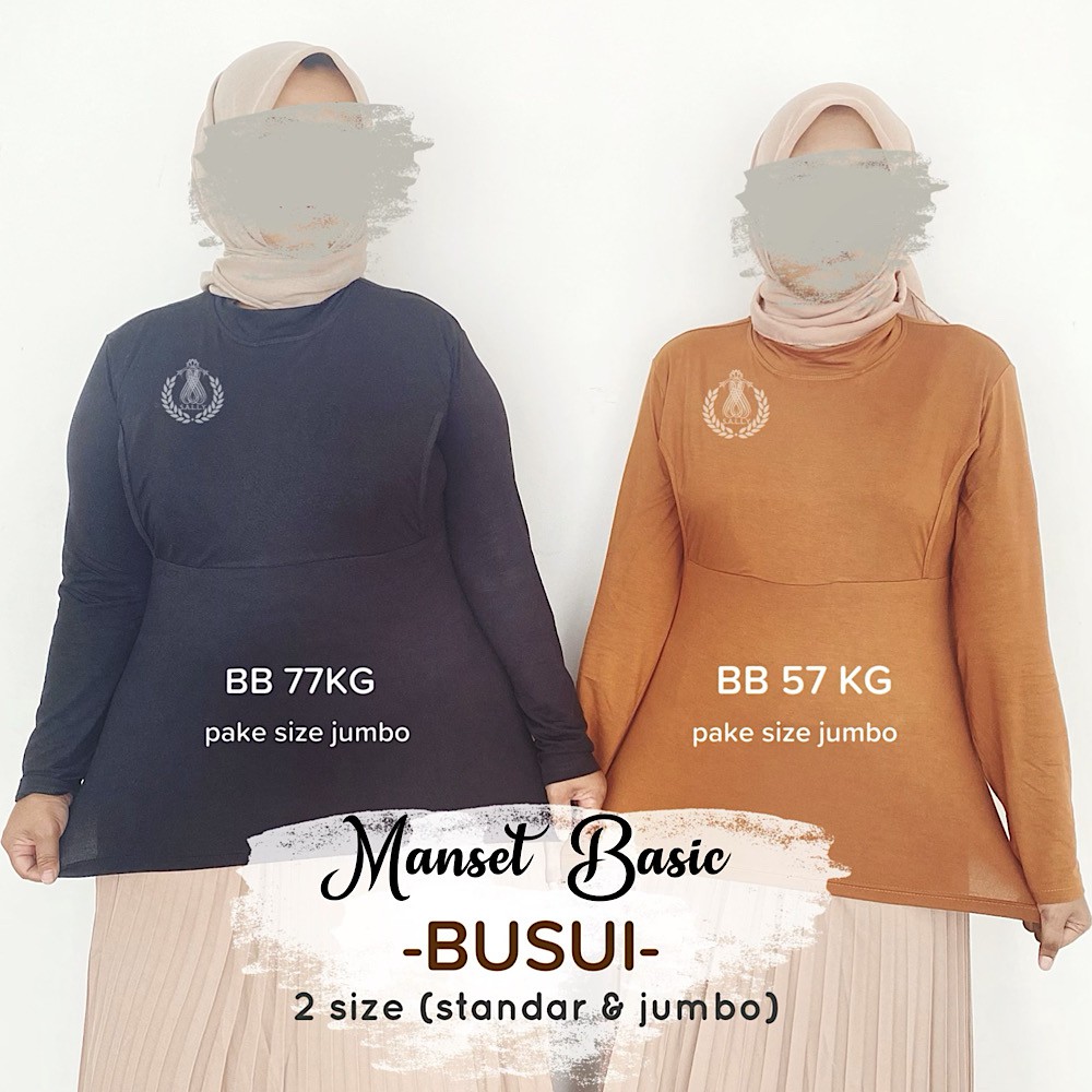 Manset Basic Busui, Kaos Rayon Premium