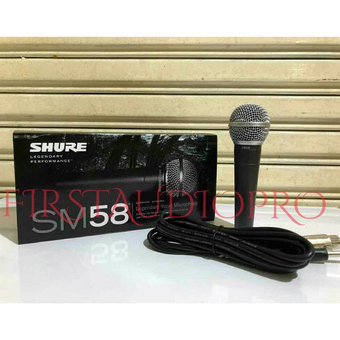 Promo Shure Sm 58 Microphone Mikrofon Kabel