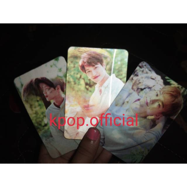 [ OFFICIAL RARE ] exo nature republic photocard lenticular