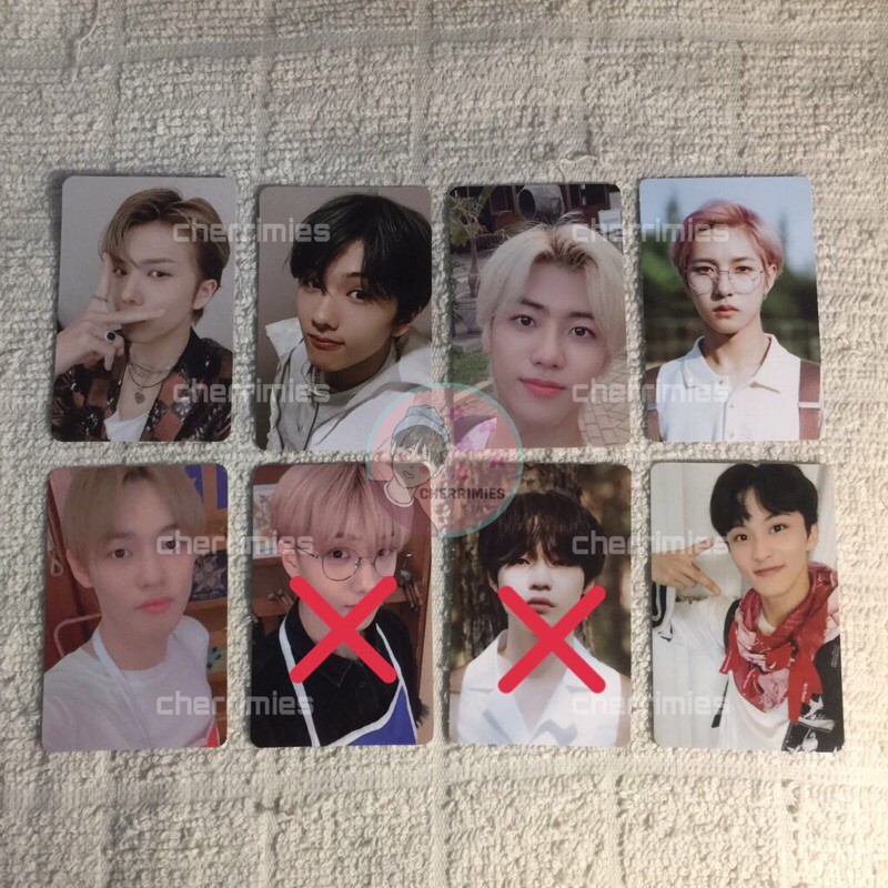 Pc jaemin acekit jisung future mark 2019 Acekit chenle Jisung arrival photocard