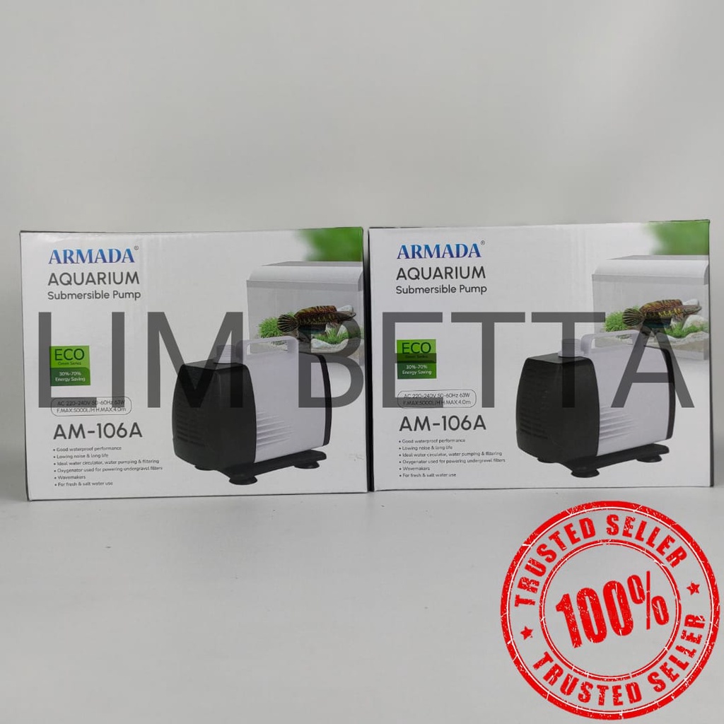 POMPA AQUARIUM ARMADA AM-106 A / POWER HEAD 106 LOW WATT TERMURAH