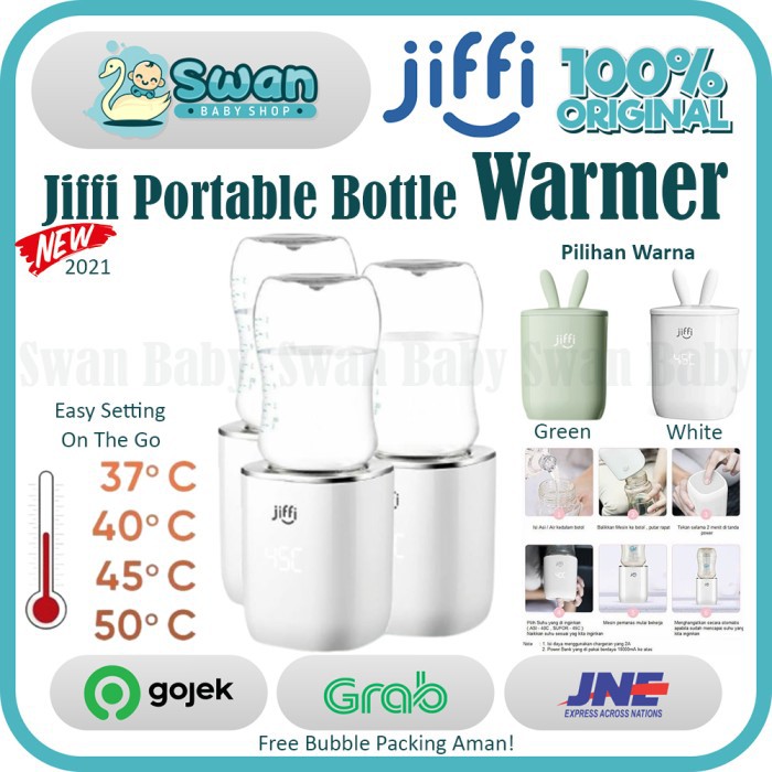 JIFFII Portable Milk Bottle Warmer / Pemanas Air Susu Praktis Elektrik JIFFI