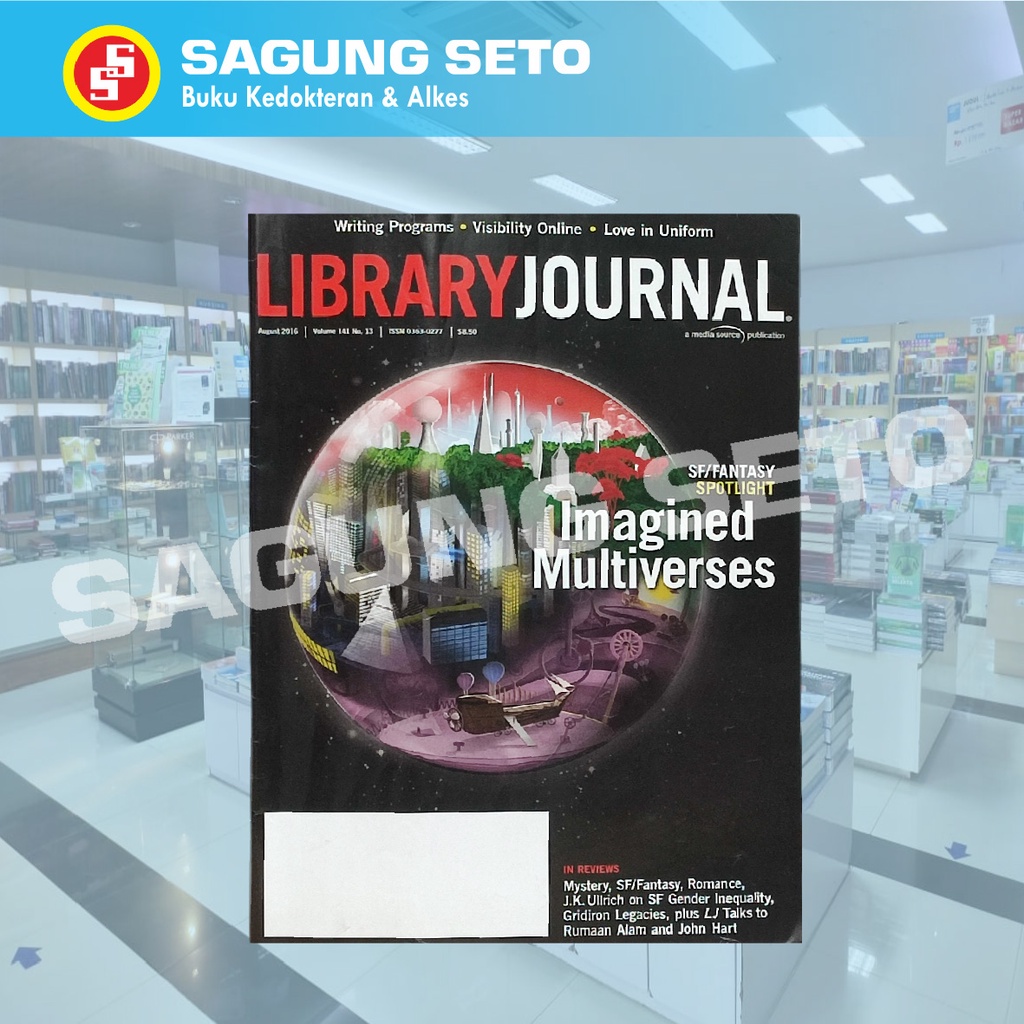 LIBRARY JOURNAL VOL 141 NO 13 AUGUST 2016 IMAGINED MULTIVERSES /JURNAL