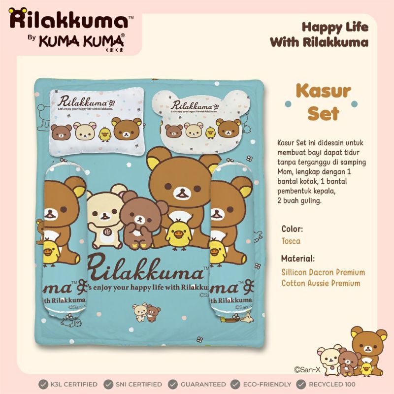 Kuma kuma kasur set bayi - kasur bayi