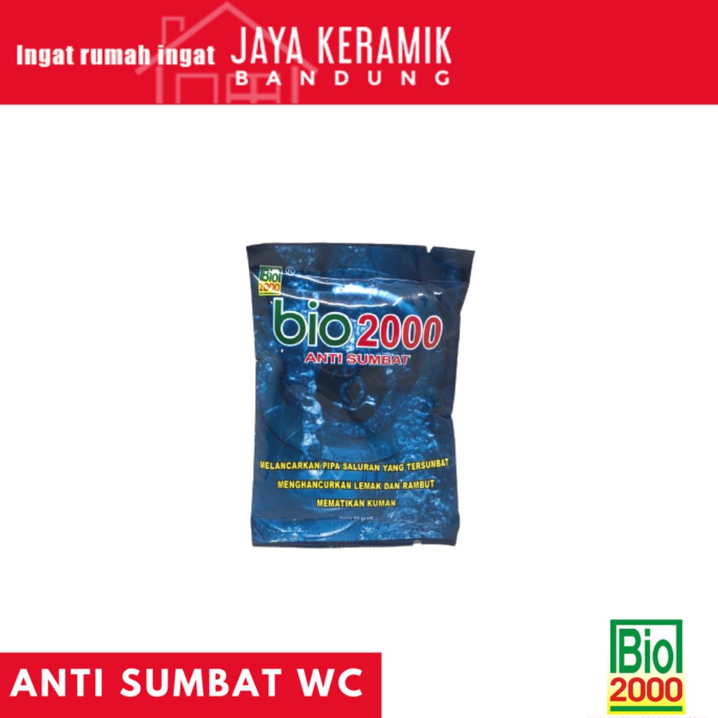 Bio 2000 ANTI SUMBAT WC// ANTI MAMPET WC //PEMBERSIH KUMAN