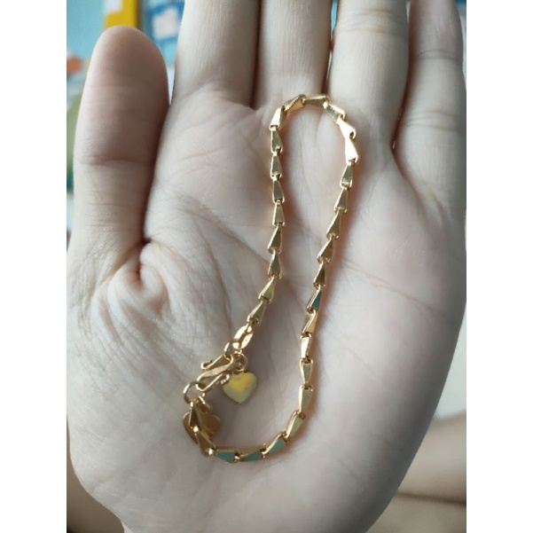 Gelang padi dewasa ready 3 gram emas muda P 17.5 cm