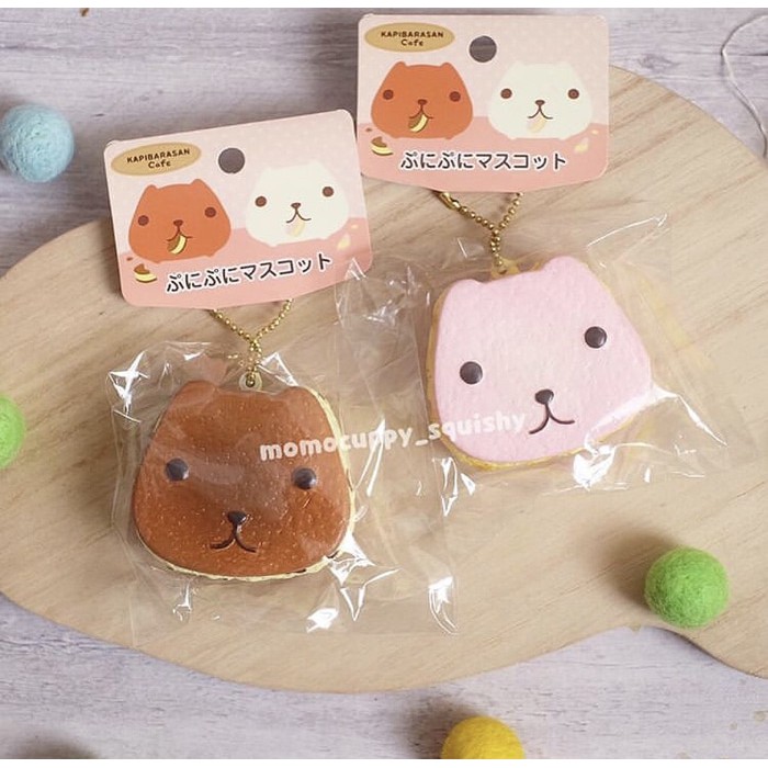 SQUISHY LICENSED kapibarasan biscuit by tryworks (100% ORI JEPANG)