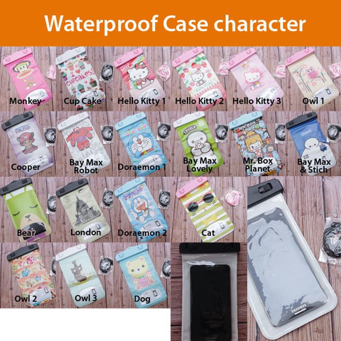 Jual GROSIR Case Waterproof Handphone Aksesoris / Casing HP / Anti Air Murah