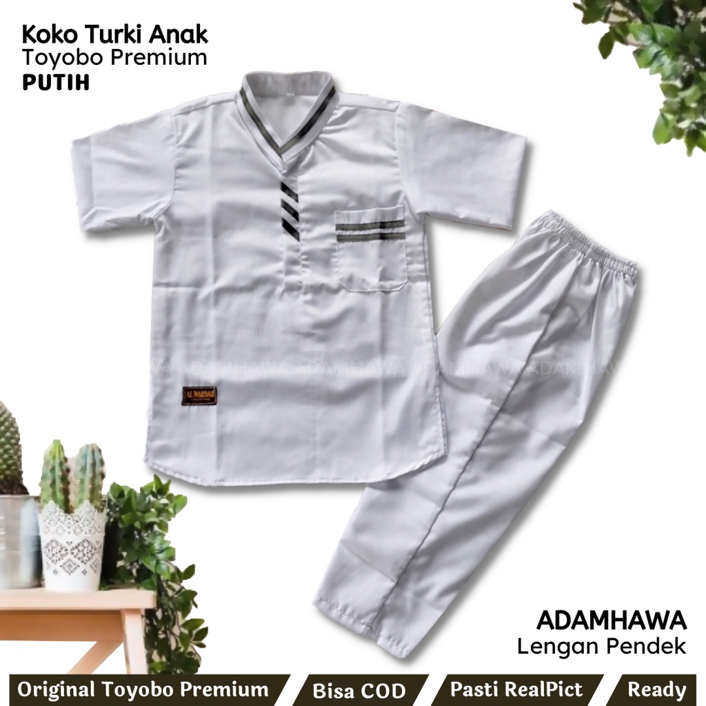 Setelan Koko Anak Laki Laki Turki Umur 3-12 Tahun / Set Busana Muslim Anak by BEST QUALITY ORIGINAL BY ALX