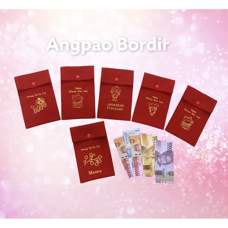 Fawn’G Handmade - Amplop Angpao Imlek Serbaguna Bordir