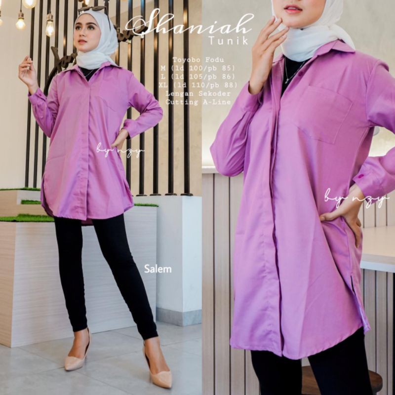 NAZEEYA Tunik Toyobo/Royal Tunik Toyobo/Tunik Polos Toyobo/Tunik Katun Toyobo/Tunik Jumbo Toyobo