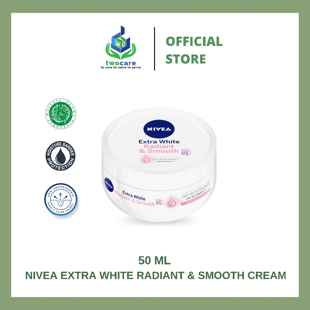 NIVEA Body Care Extra White Radiant &amp; Smooth Cream 25 ml / 50 ml / 100 ml