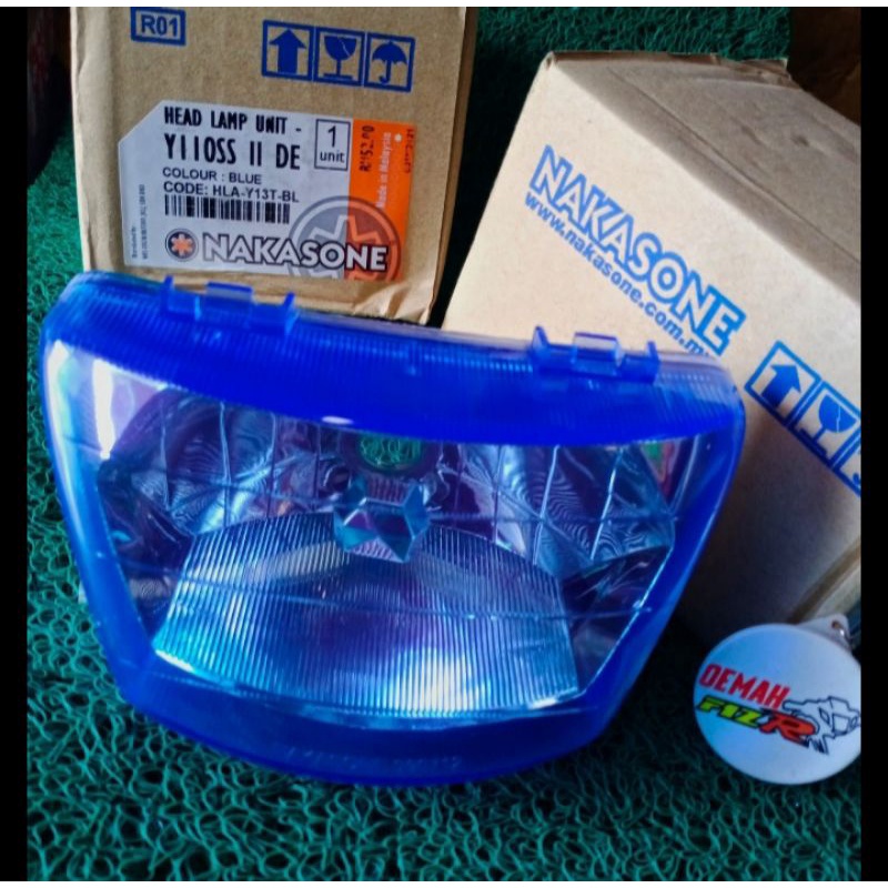 Refektor Lampu Depan biru  Fizr Fiz R  Sstwo SSTWO SS 2 Nakasone