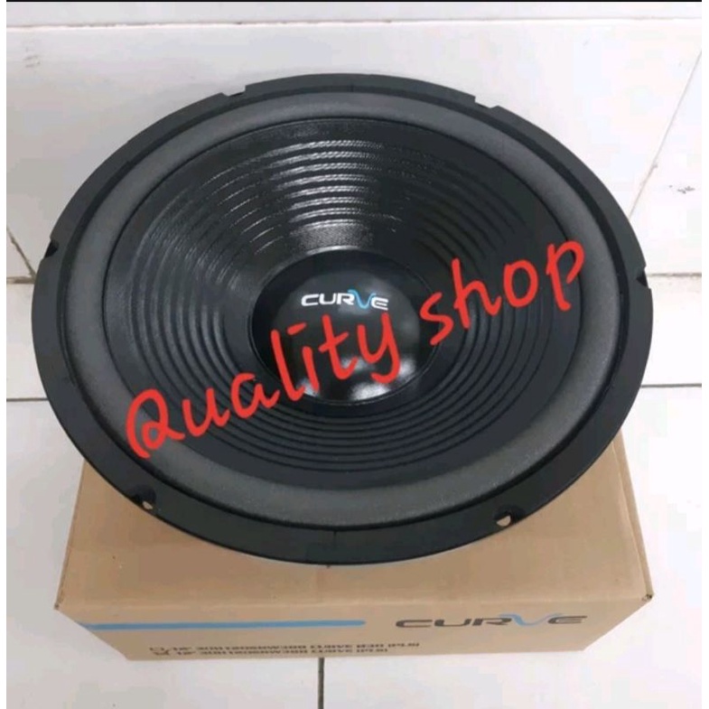 SPEAKER WOOFER CURVE 12 inch 350 watt suara bass nya nendang bro sudah teruji