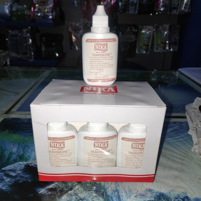 Jual Nika Transmore Stabilizer Ikan Arwana Obat Penenang Arwana Nika Indonesia Shopee Indonesia