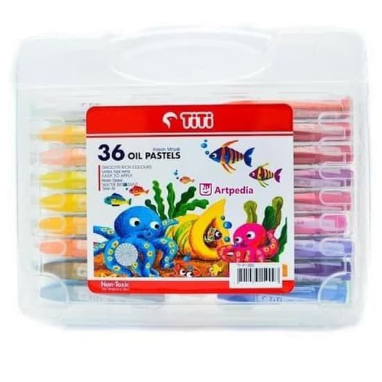 

Oil Pastel atau Crayon Titi 36 Warna (KODE M9920)