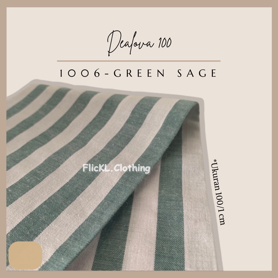 Bahan Kain Dealova 100 Premium Motif Salur Garis Garis Corak Garis Garis 100cm Eceran