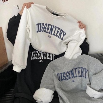 ilook | Sweater Oblong Dissentery Crewneck | Sweater Disentery | Sweater Bahan Fleece