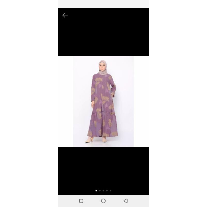 ZM Zaskia Mecca - Ilunga Purple Dress - Jelita Indonesia - Edisi Asmat