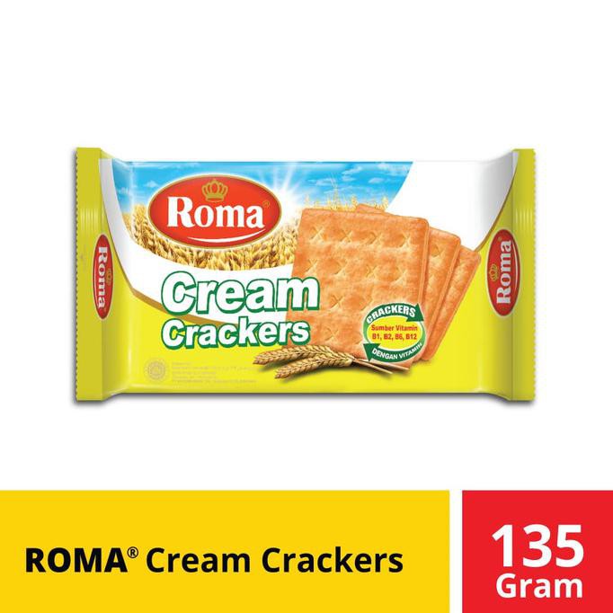 

TERMURAH Roma Cream Crackers @135 Gr BEST SELLER