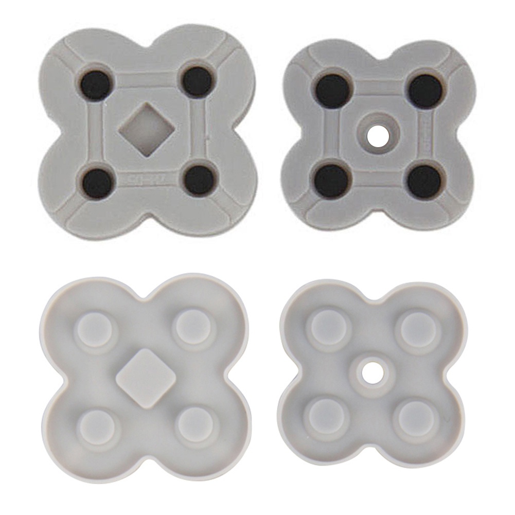 3pcs / Set Tombol Pad Konduktif Pengganti Untuk Nintendo DS Lite NDSL