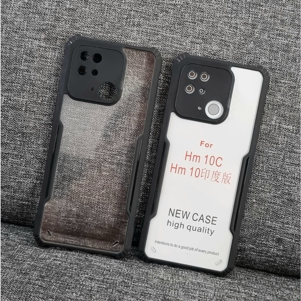 Xiaomi Redmi 10C 6.71&quot; Case Aero Black Macaron Clear Anti Shock Slim fit Anti Selip Anti Crack OEM AUTOFOCUS