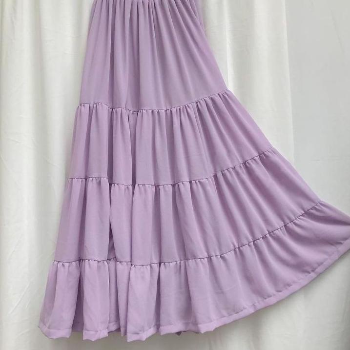 ۞ [SIAP KIRIM] ROK WOLLYCREPE ❀