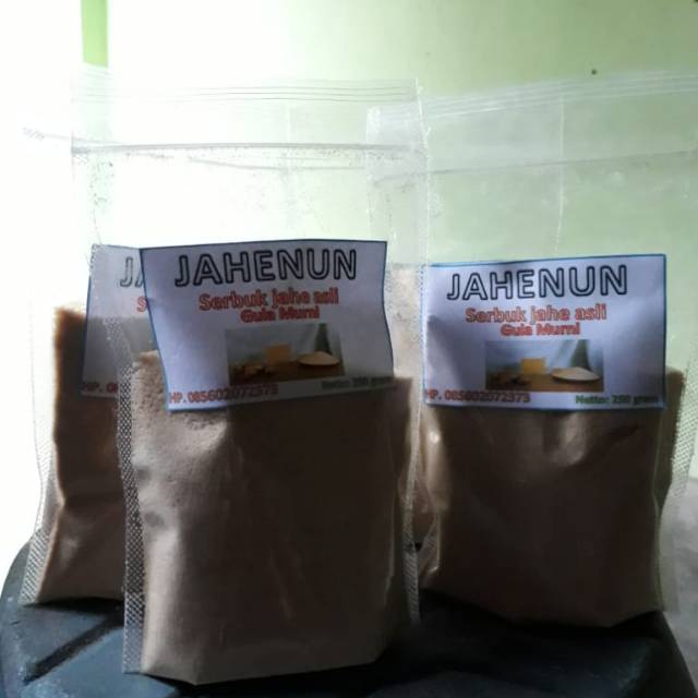 

serbuk jahe murni
