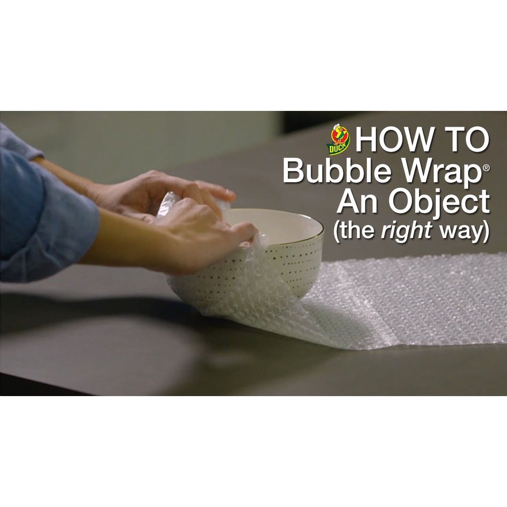 Bubble Wrap Bening 50 meter dengan Lebar 30 dan 40 cm Tebal dan Kuat