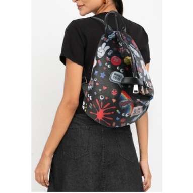 READY Tas HUER Duerhy Eye Theme Printed Backpack