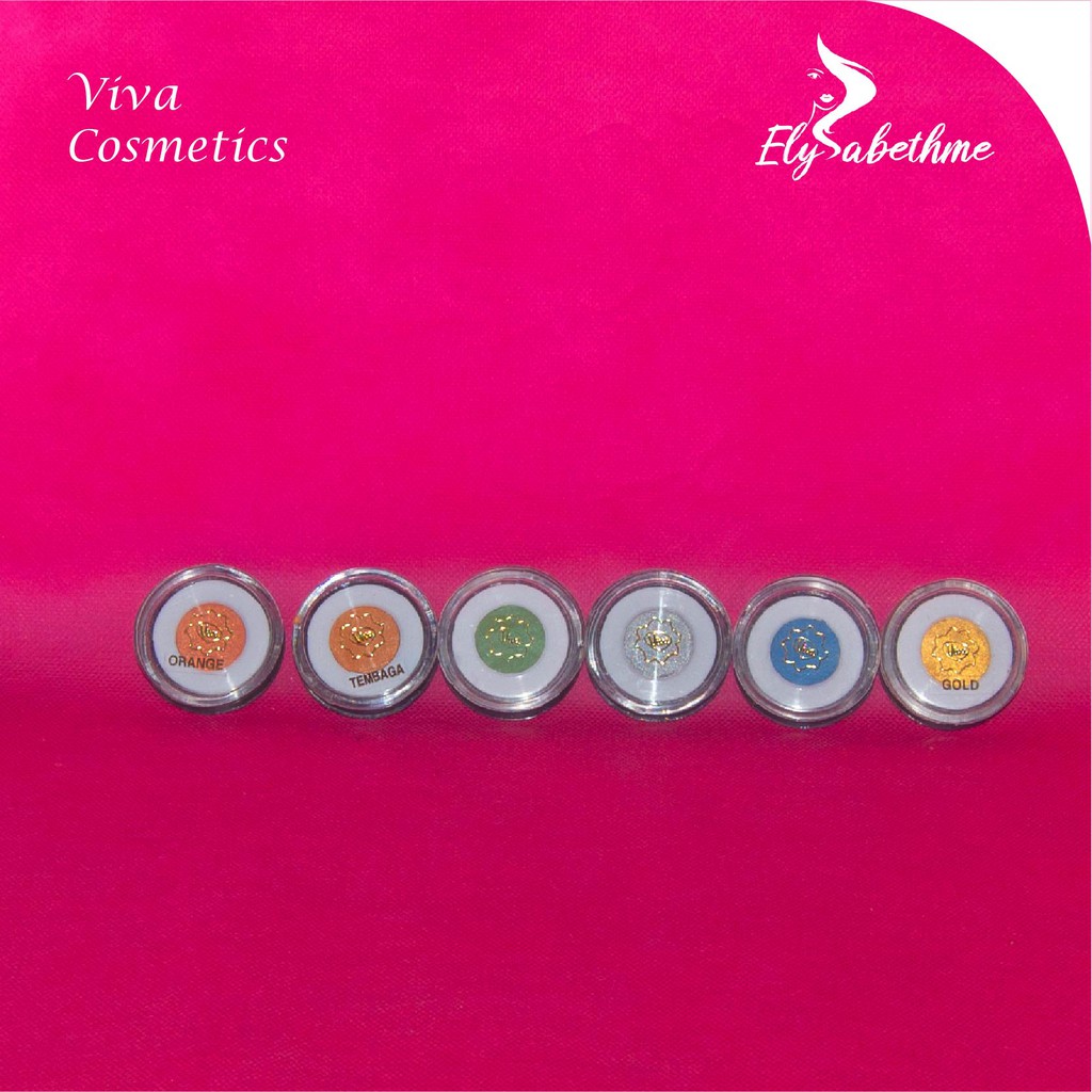 ✿ELYSABETHME✿ (🆅🅸🆅🅰) Viva eyeshadow single satuan eye shadow pewarna mata tahan lama anti luntur