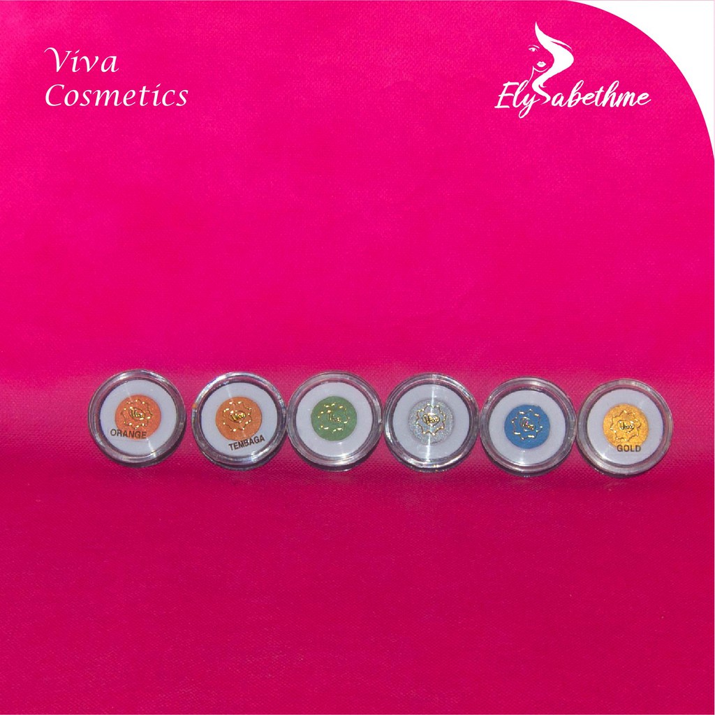 ✿ELYSABETHME✿ (🆅🅸🆅🅰) Viva eyeshadow single satuan eye shadow pewarna mata tahan lama anti luntur