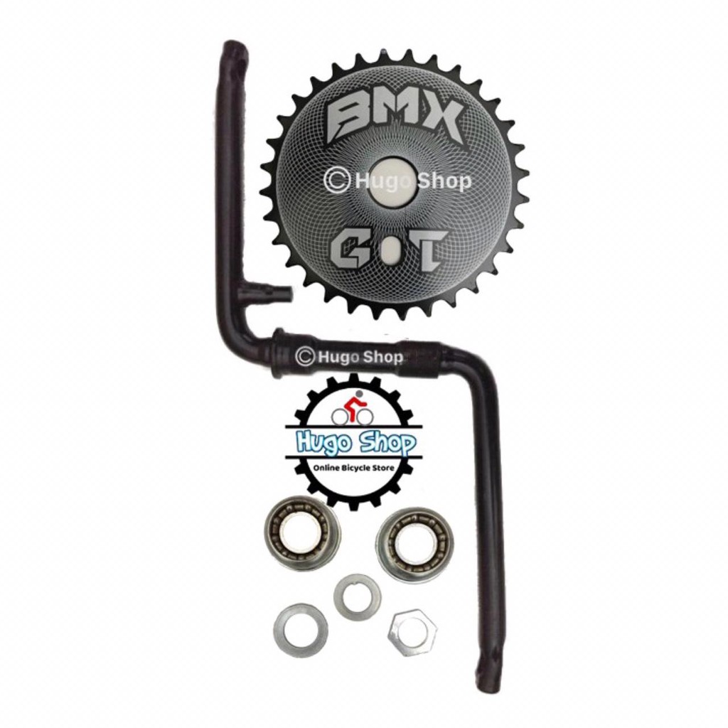 Crank Gear Tengah Gir Langsung Sepeda 20 BMX 1 Set 32 T