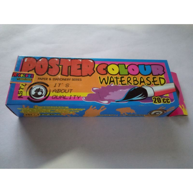 

cat lukis anak / poster colour waterbased 20cc